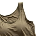 thumbnail image 4 of Tauxra Hauts pour Femmes, Chemise Sans Manches à Col Rond, Haut d'Été Décontracté Confortable avec Coupe Régulière pour Usage Quotidien, Léger et Respirant, Entretien Facile, 4 of 6