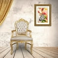 thumbnail image 3 of Jenny Rainbow Fine Art 17x24 Gold Ornate Wood Framed with Double Matting Museum Art Print Titled - Paper Kite Tropical Butterfly 2, 3 of 4