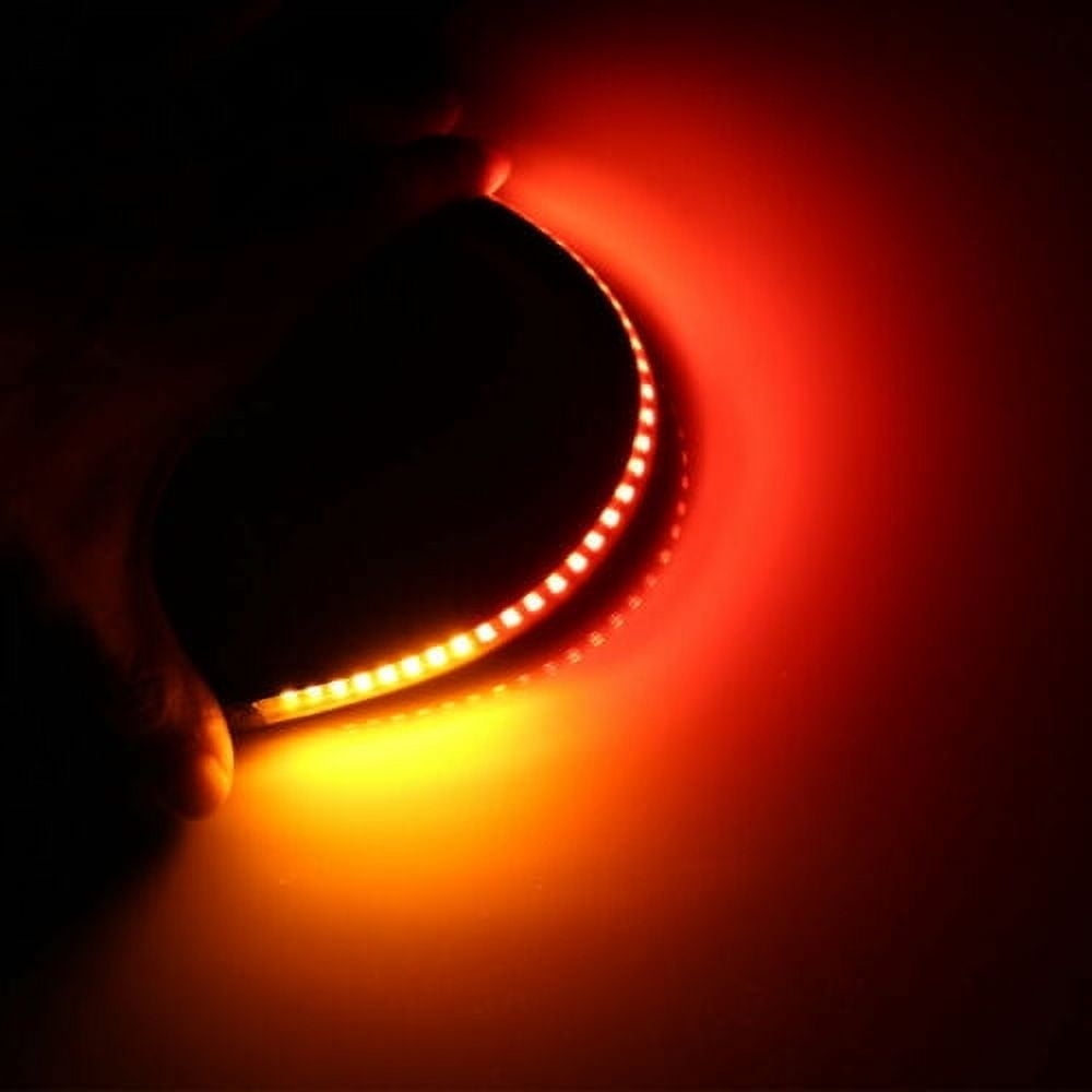 ??Motorcycle LED License Brake Tail Light Turn Signals for Bobber Cafe Racer ATV