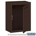 thumbnail image 4 of Salsbury Industries 2240ZU Standard Surface Mounted Letter Box with USPS Access, Bronze, 4 of 4