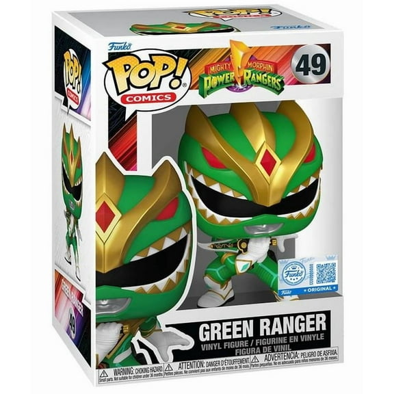 Funko Pop Mighty Morphin Power Rangers Green Ranger Exclusive 49 Vinyl Figure