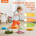 thumbnail image 2 of VEVOR Parcours d'Obstacles Sensoriel pour Enfants 6 Pcs Extérieur Intérieur, 2 of 9