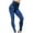 Blue, variant on Tejiojio Yoga Pants Clearance Women Casual Pants Imitation Denim Leggings Women's Super Elastic Ladies Slim Trousers