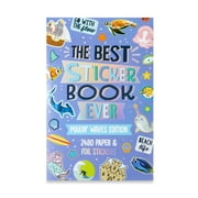 Pen + Gear 40-Page Sticker Book, Makin' Waves Edition, 2600+ Multicolored Multi-Pattern Stickers, Everyday Use