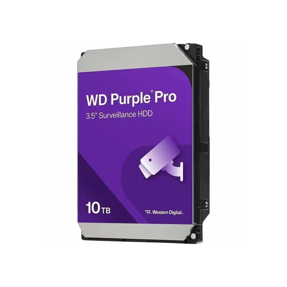 WD Purple Pro 10 TB Hard Drive Internal WD102PURPSP