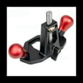 thumbnail image 1 of Router Plane Depth Adjusting Screw Nut Handheld Router Planer for Right Angle Tenon Shoulder Trimming Groove Slotting,1 * Router Plane,Black & Red, 1 of 6