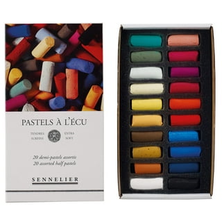 Sennelier Extra-Soft Pastel Half Stick Set, 40-Colors 