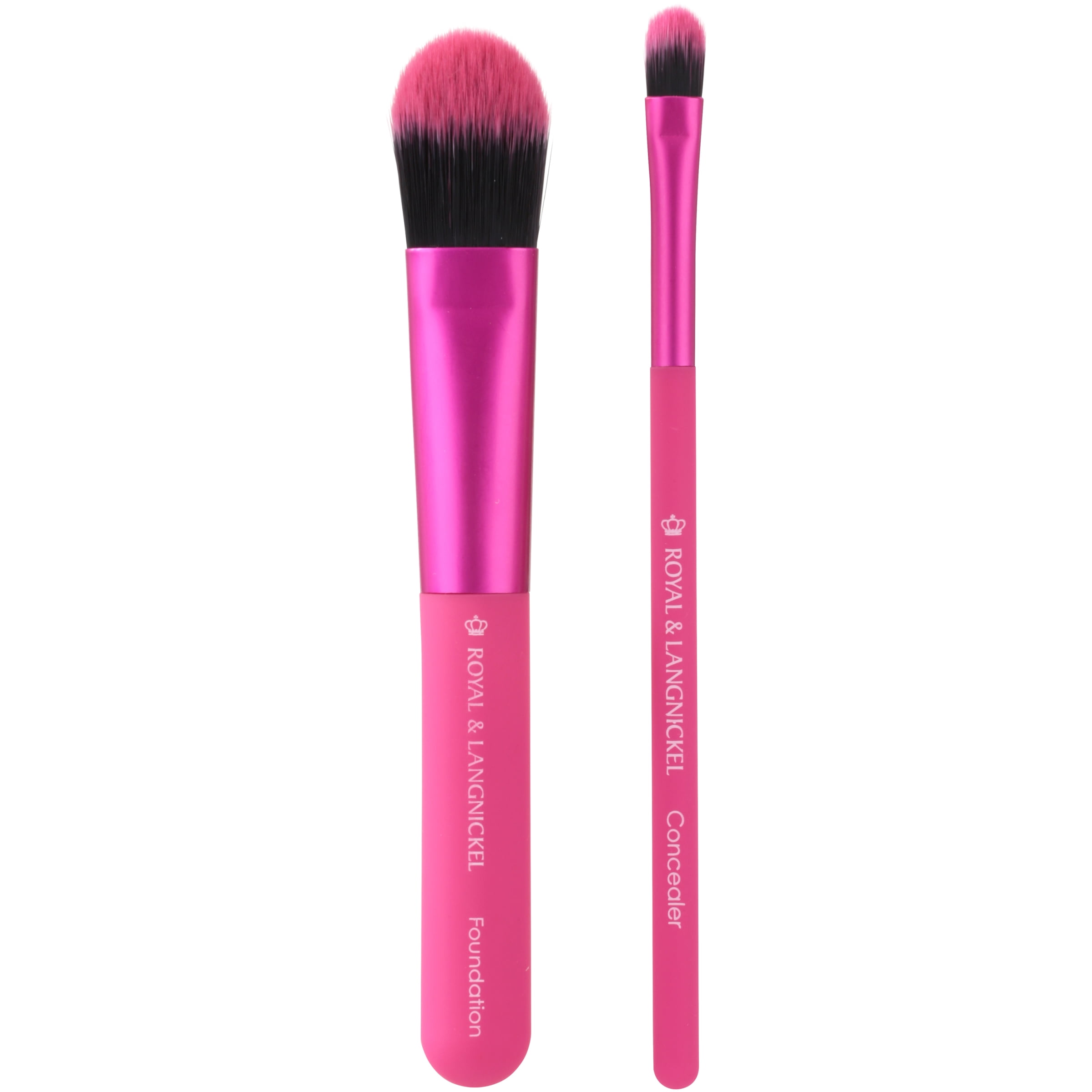 MODA EZGlam Perfect Complexion Duo Makeup Brush Kit