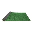 thumbnail image 2 of Ahgly Company Indoor Round Oriental Emerald Green Industrial Area Rugs, 6' Round, 2 of 4