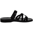 thumbnail image 6 of Holy Land Market Men/Women Biblical Jesus Leather Sandals/Slides From Jerusalem (Bethlehem Black Style II) (49 M EU), 6 of 7