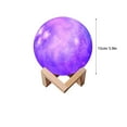 thumbnail image 3 of Planets Light Kid Night Light, 16-Color LED Hanging Light with Remote Control, PVC Material for Bedroom & Christmas Decoration, Rechargeable USB Night Lamp for Boys & Girls, Birthday Gift, 3 of 9