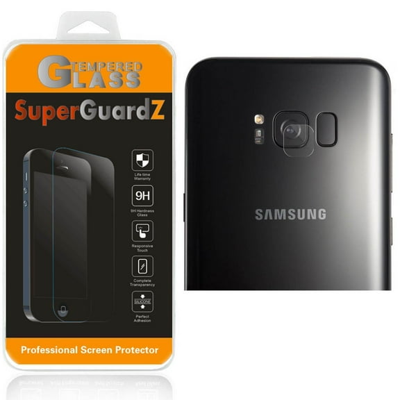 [3-Pack] Rear Camera Of Samsung Galaxy S8 SuperGuardZ Tempered Glass Screen Protector, 9H, Anti-Scratch, Anti-Bubble, Anti-Fingerprint