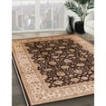 thumbnail image 2 of Ahgly Company Indoor Rectangle Mid-Century Modern Red Brown Oriental Area Rugs, 2' x 3', 2 of 6
