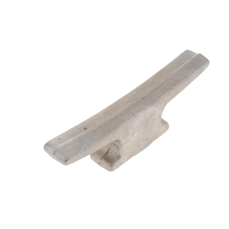 Aluminum Alloy Boat Dock Cleat Marine Grade Open Base Cleat, 6 Inch