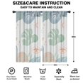 thumbnail image 2 of Blackout Kids Curtains,Boho Bohemian Art Childrens Insulated Curtains Set Of 2,Bedroom Essentials,Toddler Room Decor 42"x84"(106x213cm), 2 of 4