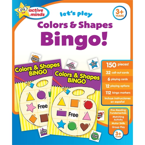 Let's Play Colors & Shapes Bingo!