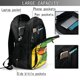 thumbnail image 4 of Balery T-Rex Playing Football Mochila con carga USB para hombre y mujer - Mochila impermeable y antirrobo para portátil con puerto USB para viajes, trabajo, estudios y universidad, 4 of 7