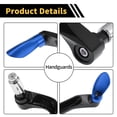 thumbnail image 3 of Protectores de Manos Universales de Aleación de Aluminio CNC de Unique Bargains - Protectores de Manillar de Alta Resistencia para Motocicleta Dirt Bike Motocross ATV Scooter Azul, 3 of 7