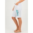 thumbnail image 3 of Woman Within Plus Size Stretch-Denim Five-Pocket Bermuda Jeans Shorts, 3 of 6