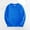 Blue, variant on HOMADLES Long Sleeve Crewneck Shirt for Boys Solid Color Loose Casual Outdoor Hiking Tops Children Pullover Tee Black 7-8 T