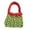 Green, variant on yuksok Handwoven Handbag Elegant Shoulder Bag Fashion Pouch Shopping Bag Soft Purse Yellow