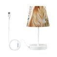 thumbnail image 3 of Dog Flowers Leaves Golden Retriever LED Desk Lamp Table Lamp USB Bedside Nightstand Small Lamp for Bedroom Living Room Kids Room, 3 of 8