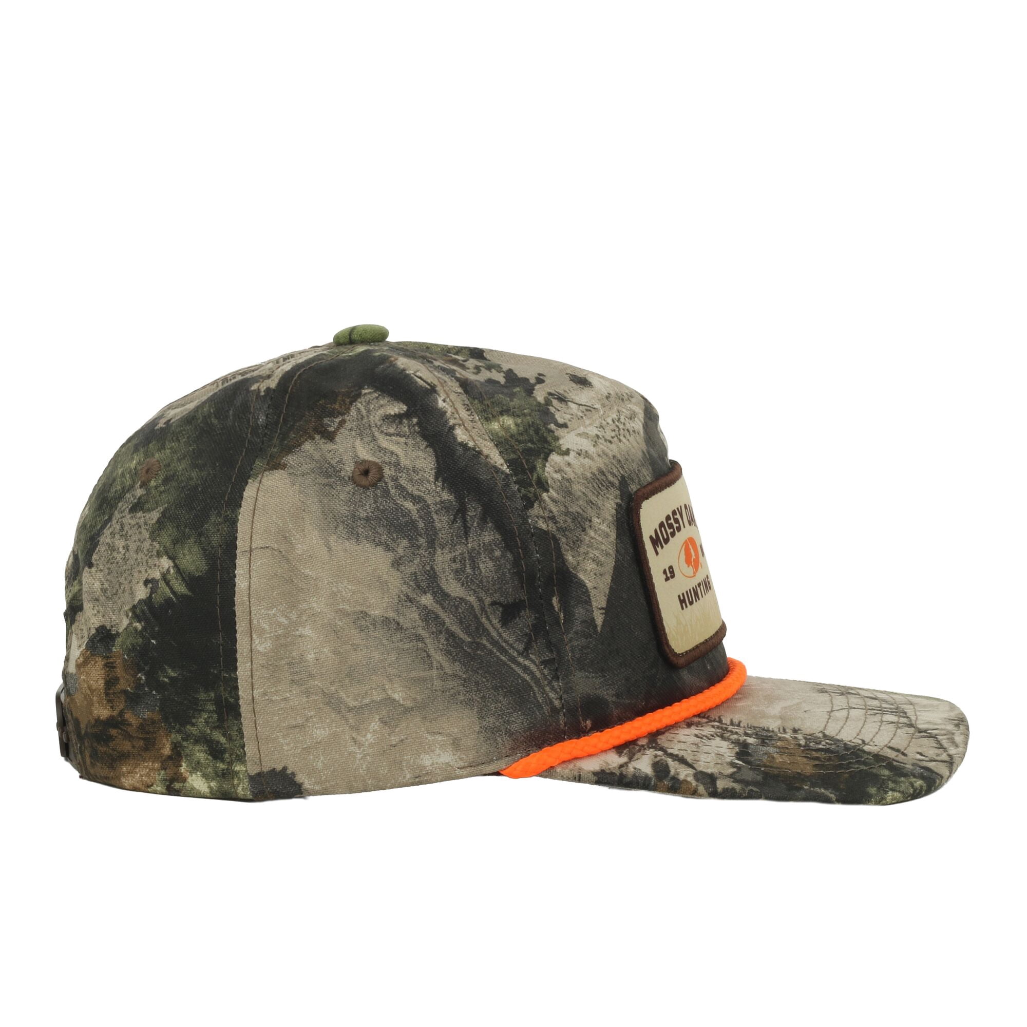Mossy Oak® Terra Gila Elk Hunting Patch Cap – Unstructured Flat Bill Snapback, One Size