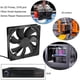 thumbnail image 3 of Ventilador de refrigeración del enrutador, refrigerador de PC de bricolaje, TV Box, refrigeración inalámbrica, silencioso, silencioso, CC 5 V, ventilador USB de 120 mm (estándar), 3 of 5