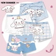 thumbnail image 5 of Uds Anime Sanrios Kuromi Hellokittys Cinnamoroll Kawaii algodón niños bragas niñas Boxer amigable con la piel ropa interior transpirable para bebé, 5 of 5