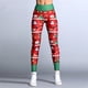 thumbnail image 1 of Mallas ajustadas de cintura alta para mujer, Leggings de entrenamiento estampados, pantalones elásticos, Sexy, de Navidad, novedad, 1 of 4