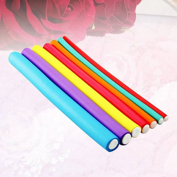 ORDDIART 20Pcs Hair Curling Flex Rods for Women, Hair Rollers in Assorted Colors