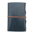 thumbnail image 4 of CIMAXIC Pirate Anchor PU Cover Loose-leaf String Bound Blank Notebook Notepad Travel Journal Diary Jotter (Navy Blue),5.71"X3.94"X0.79", 4 of 4