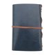 thumbnail image 4 of Cuaderno de notas con diseño de ancla pirata, de PU, con hojas sueltas y encuadernado con cuerda, en blanco, para diario de viaje (azul marino), 4 of 5