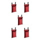 thumbnail image 1 of Eigraketly Bolsa colgante delantera para patinete eléctrico, soporte de almacenamiento para manillar de bicicleta, accesorio organizador anticaída Rojo 5piezas Eigraketly CBP232847, 1 of 5