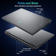 كمبيوتر محمول للألعاب Thunderobot Radiant 16، 16 QHD+ 300 هرتز، i7-14650HX، RTX 5060، 32 جيجابايت DDR5، 2 تيرابايت SSD، لوحة مفاتيح RGB، Wi-Fi 6، Win11 Home