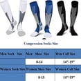 thumbnail image 2 of LNGOOR Bas de Compression Médicaux Varices Nylon Bas Médicaux d'Infirmière Adaptés au Sport Bas de Compression Noirs pour Anti-Fatigue, 2 of 7