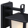 thumbnail image 5 of Bedingfield Traditional One-Light, Outdoor Exterior Wall Fixture, Matte Black Finish, Frosted Glass and Dusk to Dawn Sensor, 5 of 9