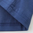 thumbnail image 5 of TOWED22 Boys Tshirt Raglan Short Sleeve Shirt Cotton Blend Basic Tees Breathable Baseball T-Shirts Light Weight(Blue,5-6 Y), 5 of 9