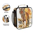 thumbnail image 2 of Square Lunch Bag 10.5*3.5*9.5 Inches Cooler Bag Lunch Bag Insulation Portable Durable Fashion Super Beautiful Tiger, 2 of 6