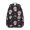 Skull and Bow, variant on Moth and Skeleton Gothic Pattern Backpack for School, Cute School Bag with Adjustable Shoulder Straps and Padded Back, 15.3"x11"x7.1"