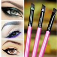thumbnail image 2 of Lubelski 3 Pcs Pinceaux à Sourcils et Fard à Paupières à Pointe Inclinée Outil de Beauté Cosmétique, 2 of 6