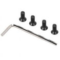thumbnail image 1 of Tornillos Del Tubo de la Horquilla Delantera Manillar Scooter 4 Piezas con Kits Repuesto Manija Hexagonal para Accesorios M365 Es2, 1 of 5