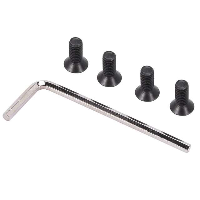 Tornillos Del Tubo de la Horquilla Delantera Manillar Scooter 4 Piezas con Kits Repuesto Manija Hexagonal para Accesorios M365 Es2