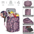 thumbnail image 5 of Classic Vintage Paisley Pattern Insulated Backpack Cooler - Leakproof 20L Capacity, Keeps Food & Drinks Cold for 20 Hours, 5 of 5
