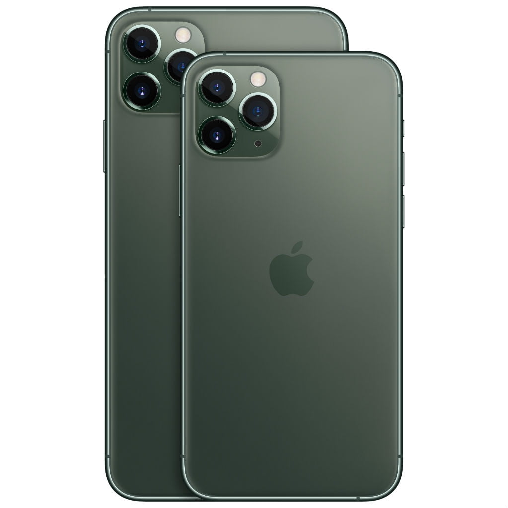 At T Apple Iphone 11 Pro Max 64gb Midnight Green Walmart Com