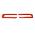 thumbnail image 2 of NINTE Front Grille Covers for 19-22 Dodge RAM 2500 3500 4500 5500 Orange Red 2PCS, 2 of 6