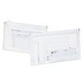 thumbnail image 4 of Office Depot Transparent Zipper Envelopes, Check Size, Clear, Pack Of 3, 667812, 4 of 4