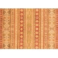 thumbnail image 1 of Ahgly Company Indoor Rectangle Abstract Orange Modern Area Rugs, 2' x 4', 1 of 4