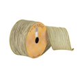 thumbnail image 1 of Vickerman Q180758 Ruban Dupioni Texturé Vert 2,5 Po x 10 Yards, 1 of 1