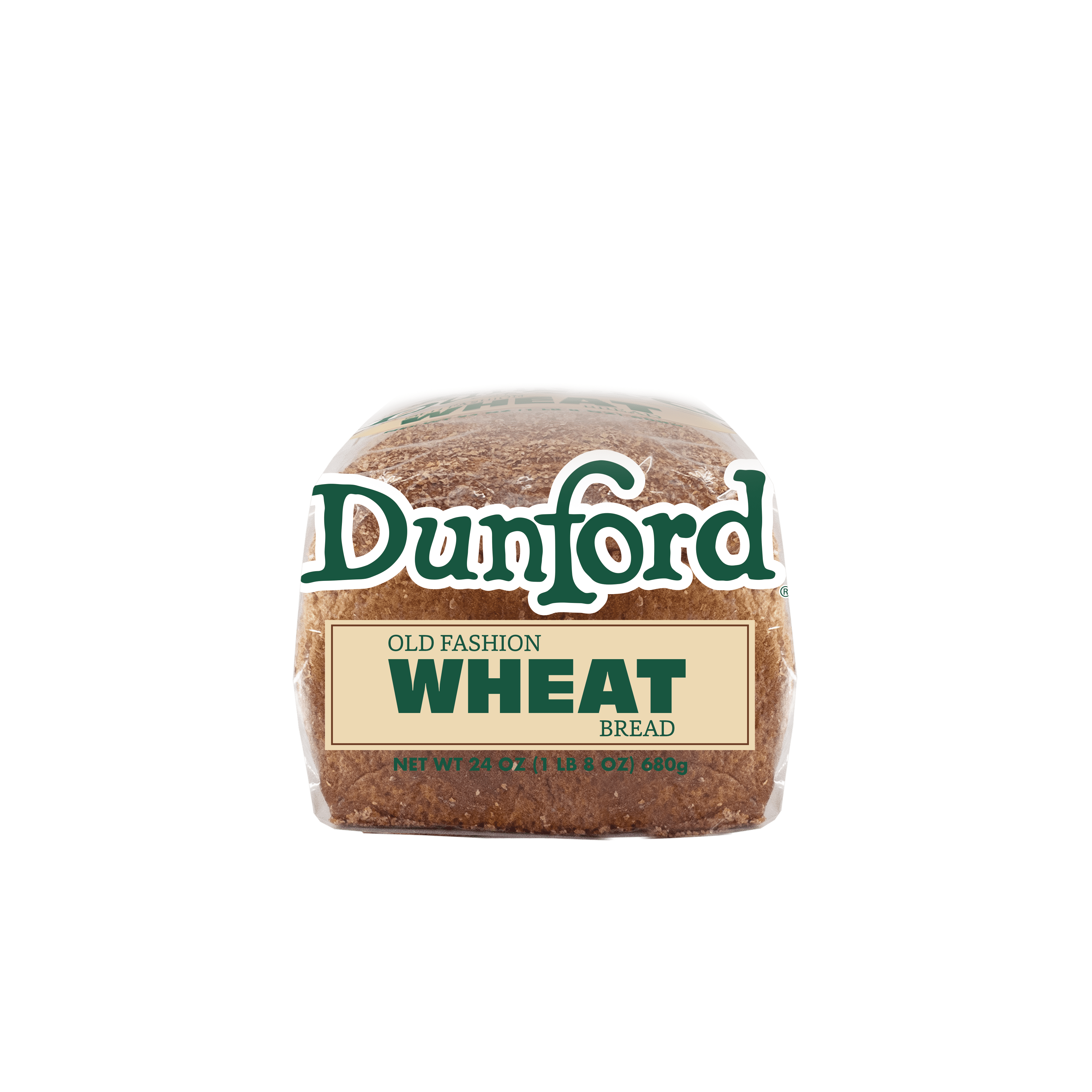Dunford Bakers Old Fashioned Wheat Bread Loaf, 24 oz, 17 Count